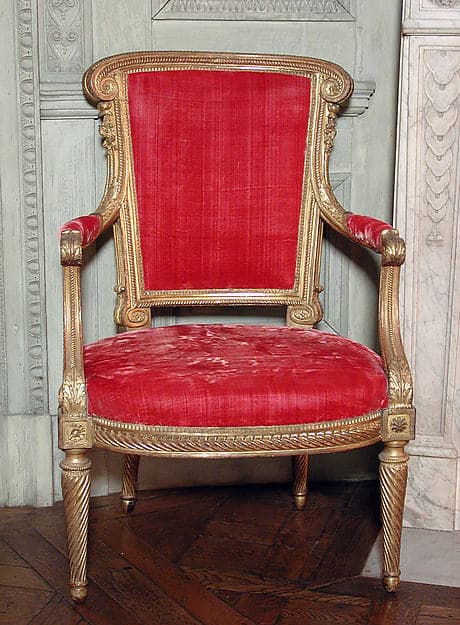 Armchair (part of a set), by Georges Jacob