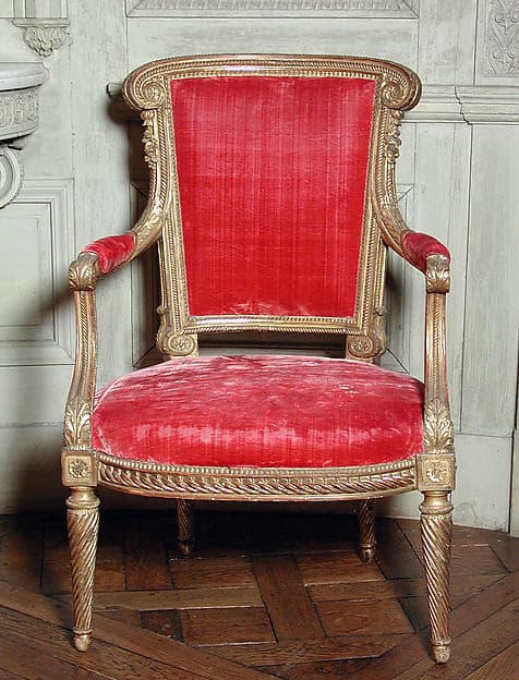 Armchair (part of a set), by Georges Jacob