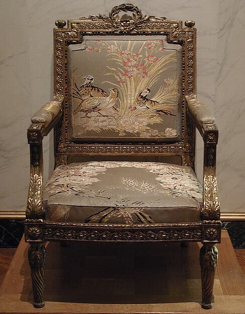 Armchair (one of a pair), by Claude Chevigny