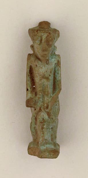 Faience amulet of Taweret