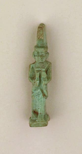 Faience amulet of Taweret