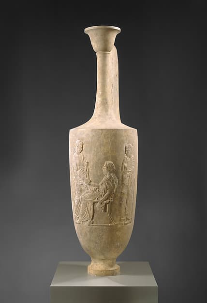 Marble funerary lekythos of Kallisthenes