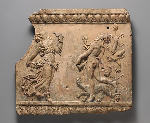 Terracotta plaque