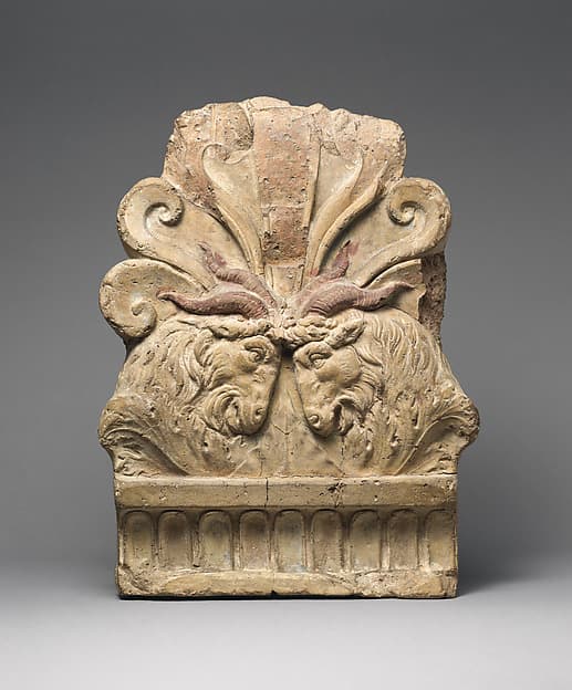 Terracotta antefix