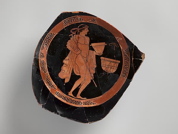 Kylix fragments, by Antiphon Painter