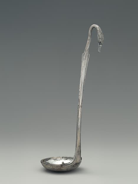 Silver kyathos (cup-shaped ladle)