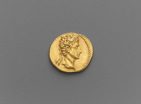 Gold aureus of Augustus