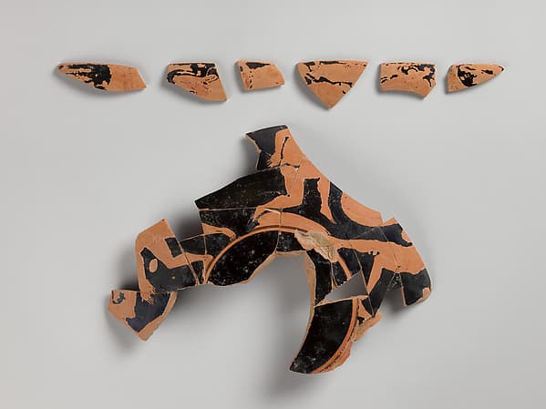 Kylix Fragments, by Antiphon Painter