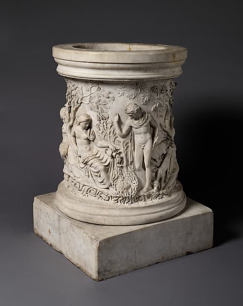 Puteal (wellhead) with Narcissus and Echo, and Hylas and the Nymphs