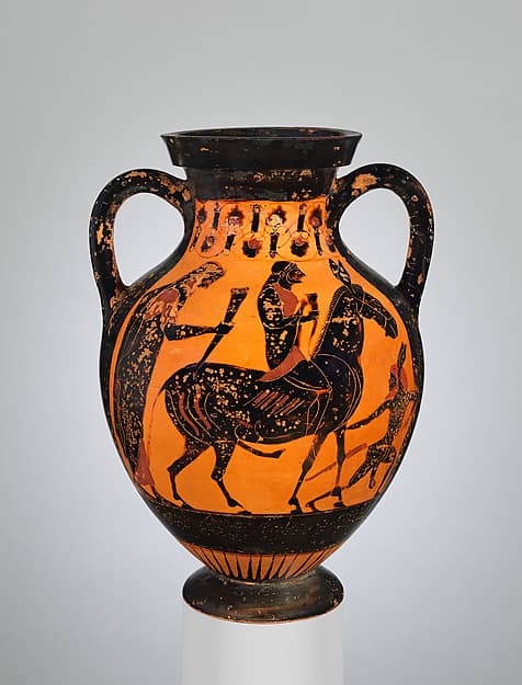Terracotta amphora (jar), by Orvieto Painter