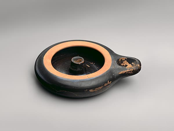 Terracotta lamp