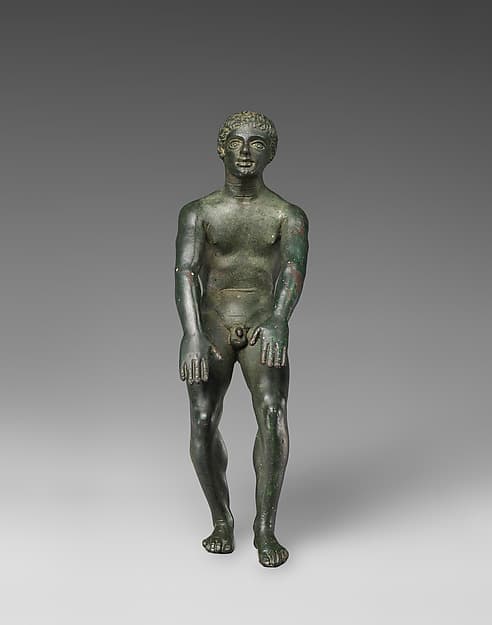 Bronze athlete