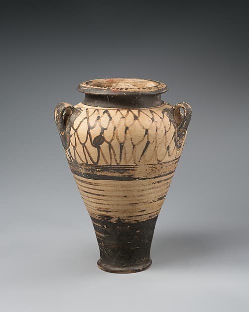 Terracotta pithoid jar