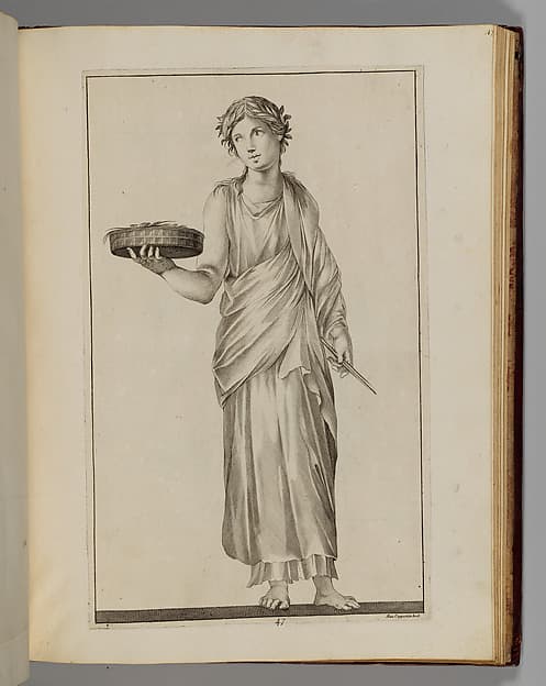 Disegni intagliati in rame di pitture antiche ritrovate nelle scavazioni di Resina, by Francesco Sesoni