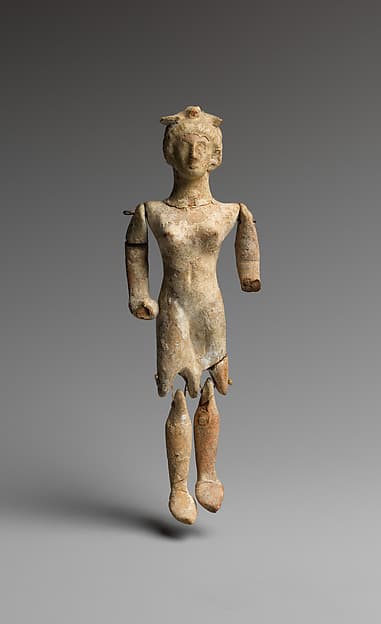 Figurine with articulated limbs