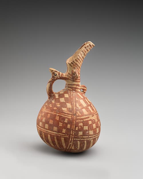Terracotta juglet