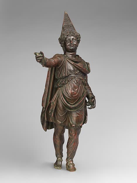 Bronze figure of a boy in Eastern dress