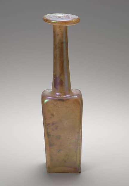 Glass 'Mercury' bottle