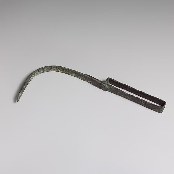 Bronze strigil (scraper)
