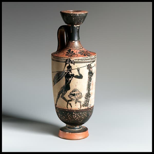 Lekythos, by Athena Painter