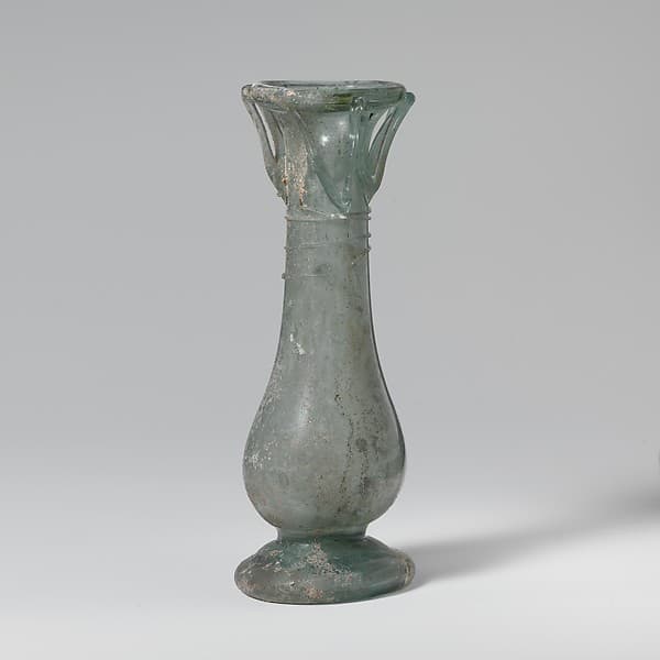 Glass cosmetic flask (kohl tube)