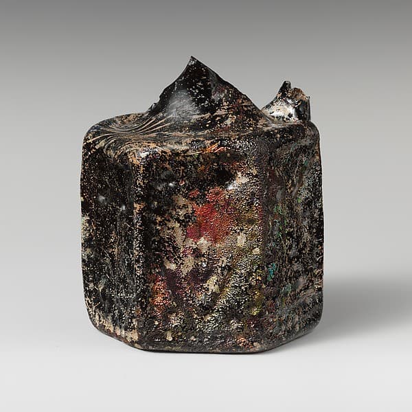Glass hexagonal jug