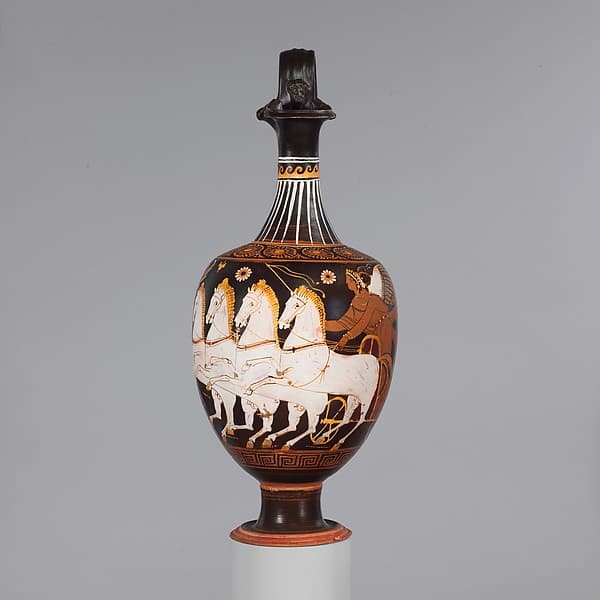 Terracotta oinochoe (jug), by Stuttgart Group