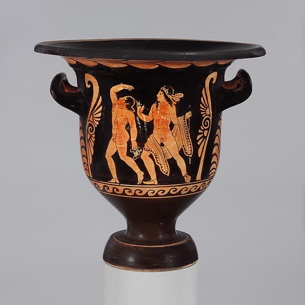 Terracotta bell-krater (mixing bowl), by Asteas