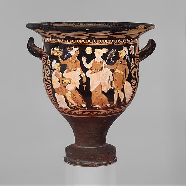 Terracotta bell-krater (mixing bowl), by Painter of New York GR 1000