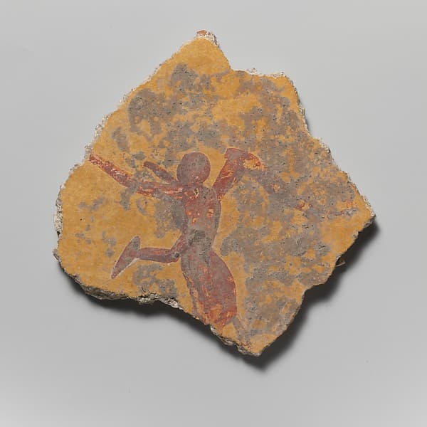 Wall painting fragment