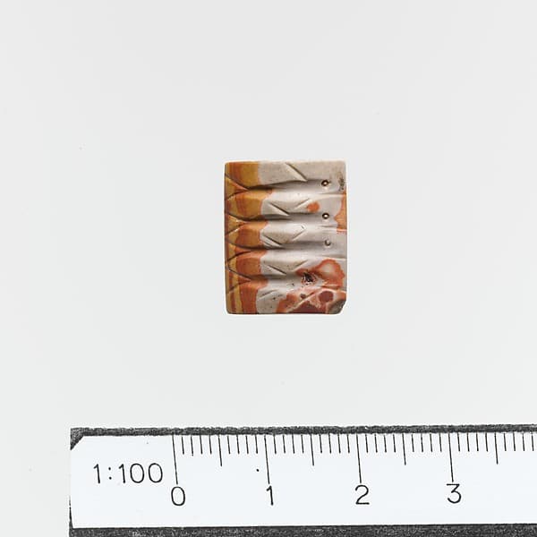 Agate cushion-shaped seal