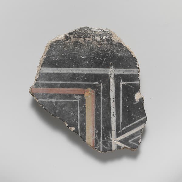 Wall painting fragment