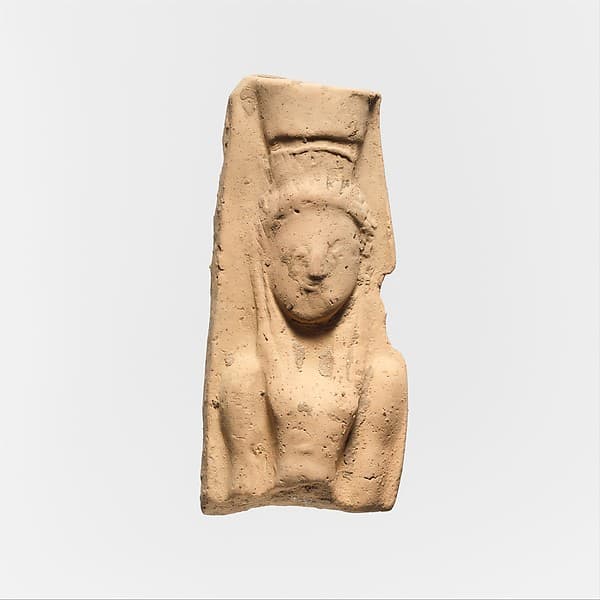 Fragment of a terracotta plaque