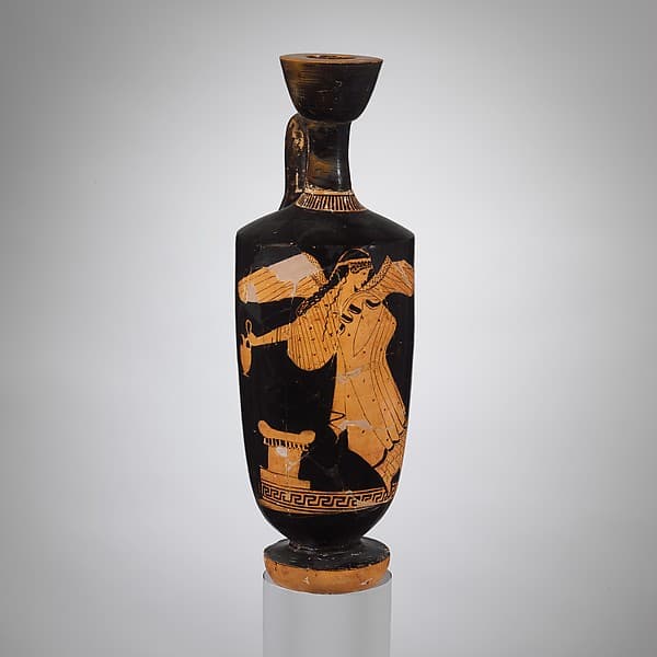 Terracotta lekythos (oil jar), by Painter of Palermo 4