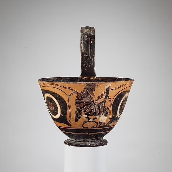 Terracotta kyathos (cup-shaped ladle), by Group of Berlin 2095