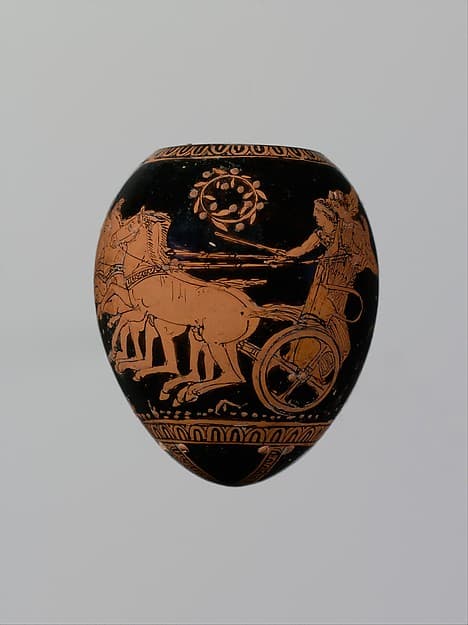 Terracotta oon (egg), by Washing Painter