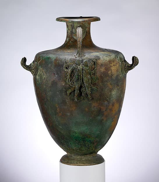 Bronze hydria (water jar)