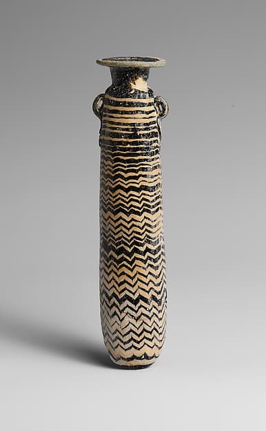 Glass alabastron (perfume bottle)