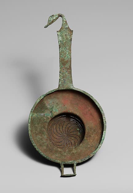 Bronze strainer