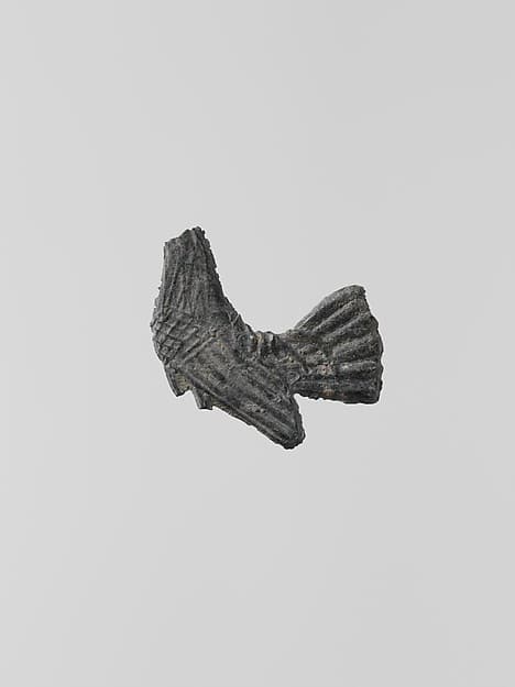Lead figure of a rooster