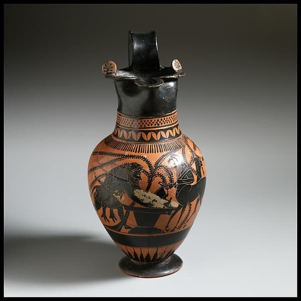 Terracotta oinochoe (jug), by Altenburg Class