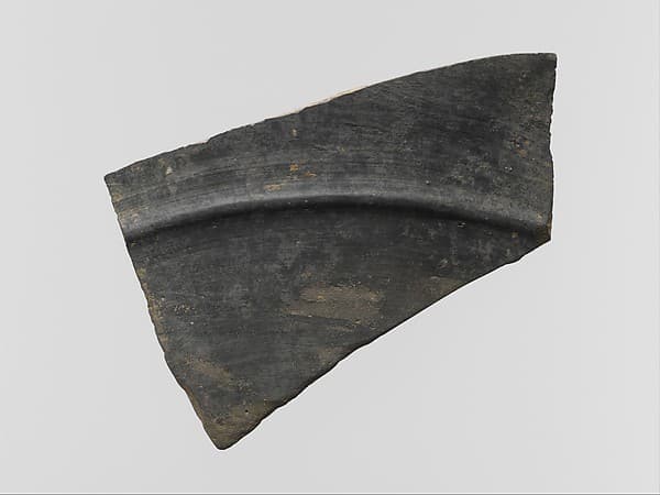 Terracotta fragment of a bowl