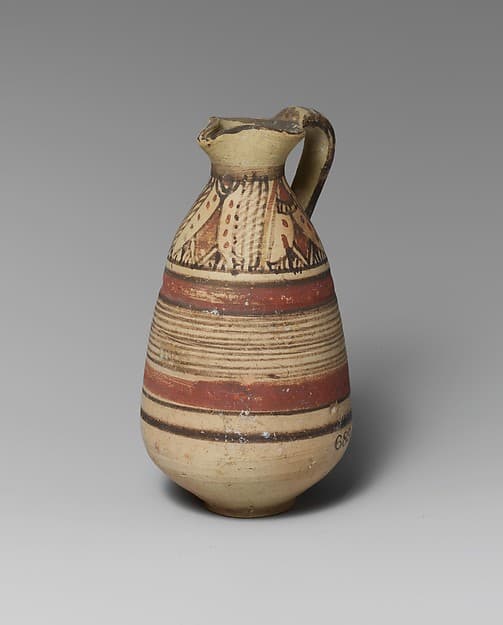 Terracotta juglet