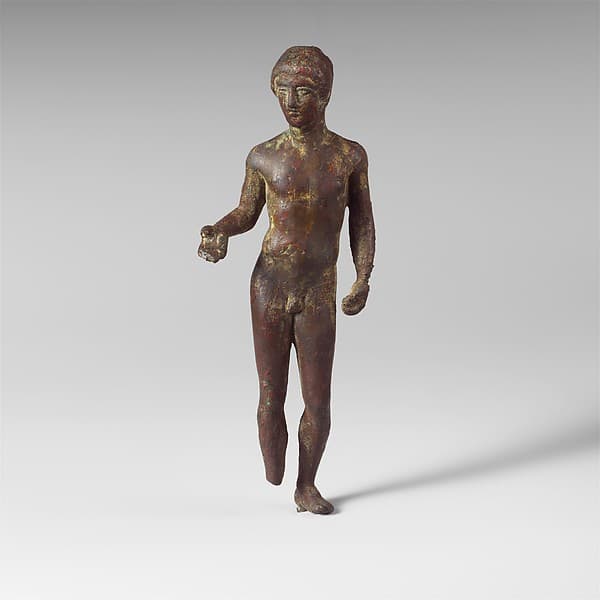 Statuette of a youth