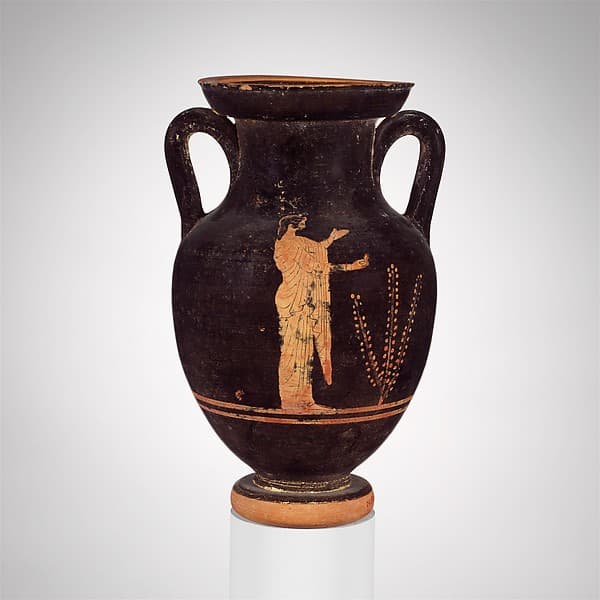 Terracotta amphora (jar), by Praxias Group