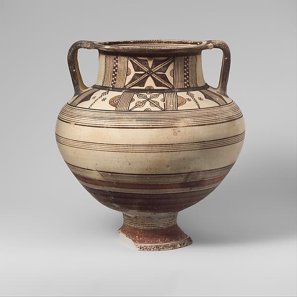 Terracotta amphora (jar)
