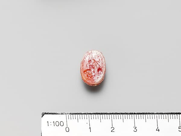Carnelian scarab