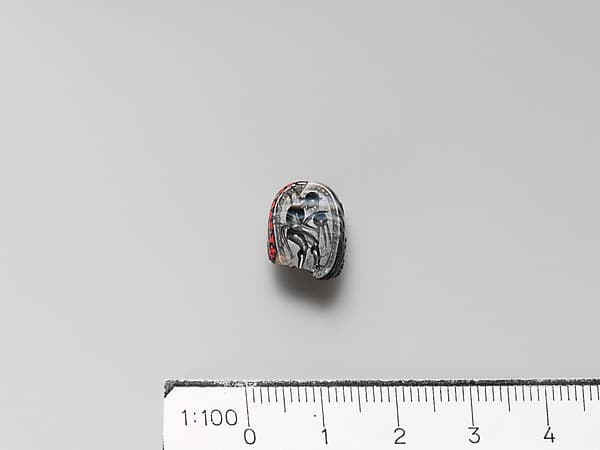 Agate scarab