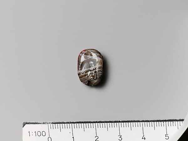 Agate scarab