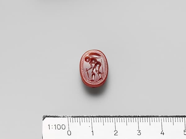 Carnelian scarab